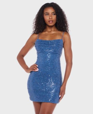 Alex Sophia Juniors Strappy Low Back Stra Blue 0