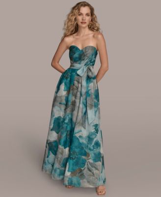 Donna Karan New York Womens Strapless Sweetheart D Hudson Multi 2