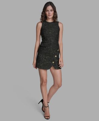 BCBG Womens BLACK MULTI 8