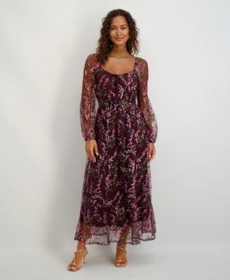 Kensie Womens Purple 4