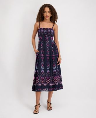 Kensie Womens Navy multi 4