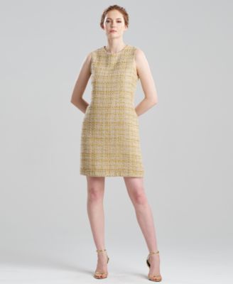 Natori Womens Sparkle Scoop Neck Dre champagne L
