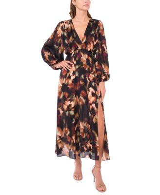 Parker Womens Filia V-Neck Dress Rich Black 6
