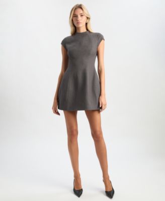 Bardot Womens Delphi Hourglass Mini Dark Gray 6