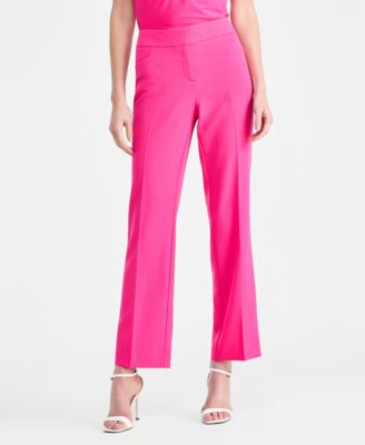 Kasper Womens Stretch-Crepe Straight Fire Red 4