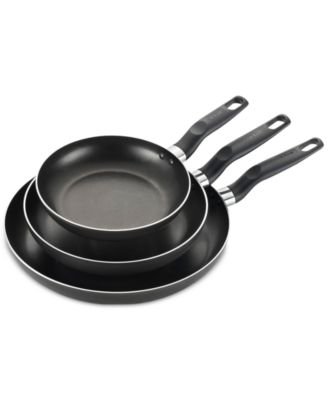 T-Fal 3-Pc. Fry Set Black