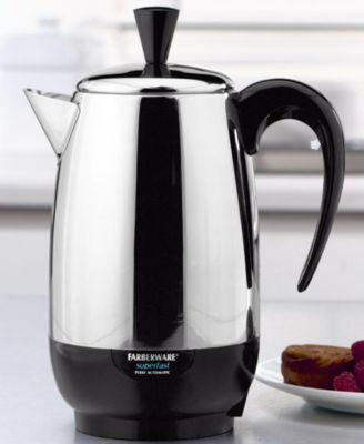 Farberware 8-Cup Stainless Steel Coffee P Stainless Steel
