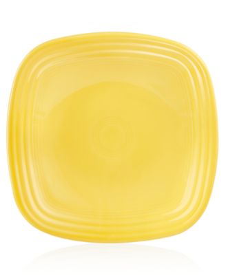 Fiesta Square Luncheon Plate Sunflower