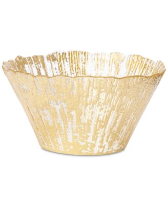 VIETRI Rufolo Glass Gold Collection S Gold