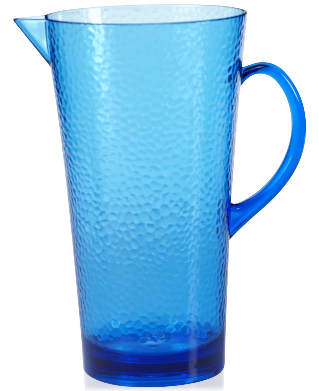 Certified International Cobalt Blue Acrylic Pitcher