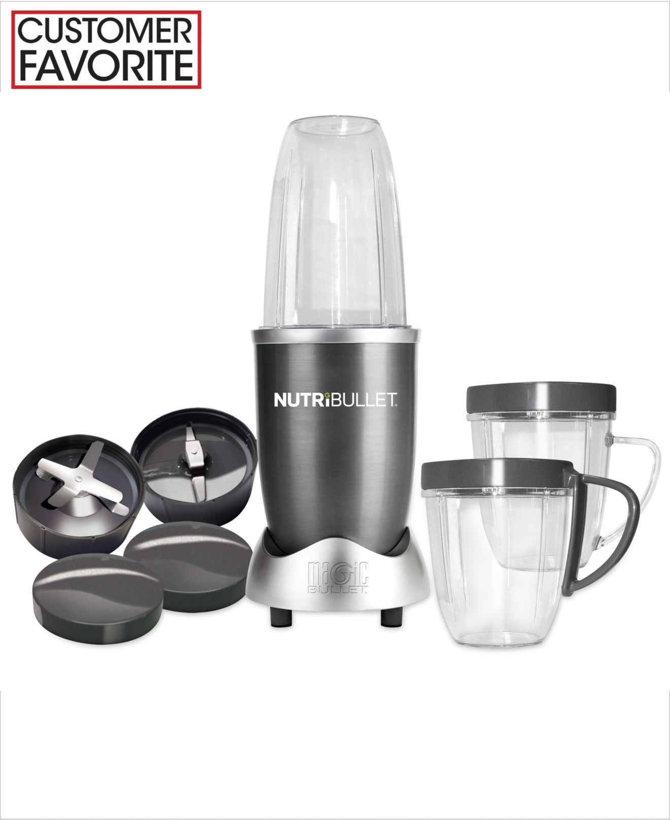 NutriBullet NBR1201 600-Watt Blender by Magic Bullet