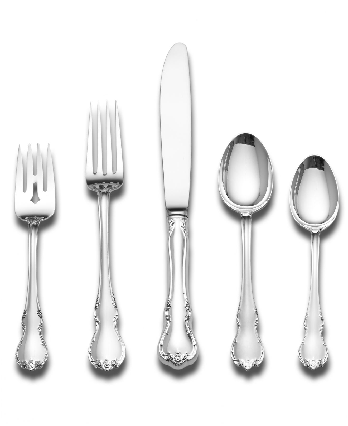 Towle Sterling Silver Flatware, French Provincial 5 Piece Place Setting