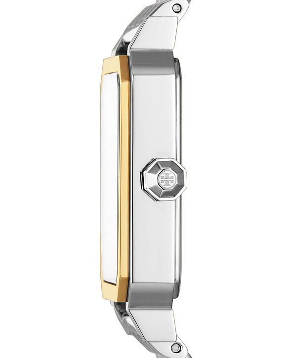 Tory Burch Women's Robinson TwoTone Stainless Steel Bracelet Watch
