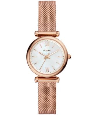 mesh bracelet rose gold