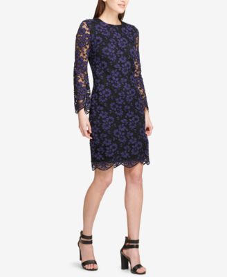 macy's long sleeve dress