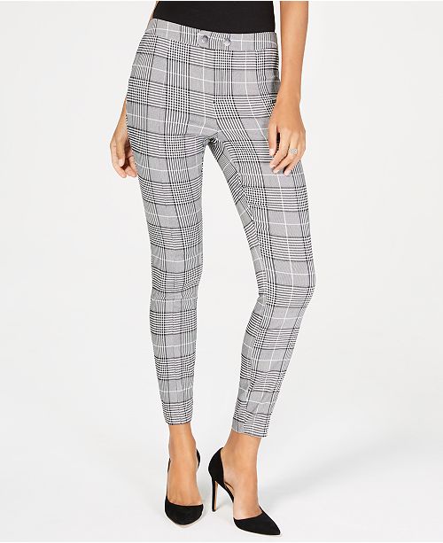 Inc International Concepts Inc Plaid Skinny Pants Created For Macy S Reviews Women Macy S