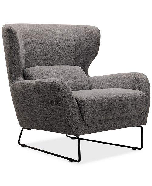 Furniture Closeout Amboise Fabric Accent Chair Created For Macy S Reviews Chairs Furniture Macy S