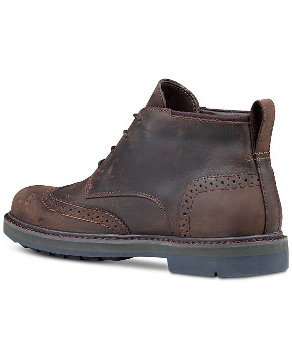 squall canyon chukka boot for men in dark brown