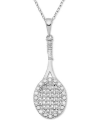 macys diamond tennis necklace