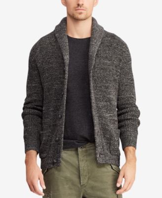 ralph lauren men's shawl collar cardigan