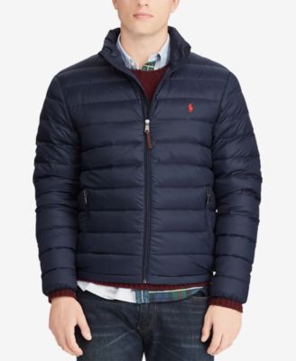 polo ralph lauren packable quilted down jacket