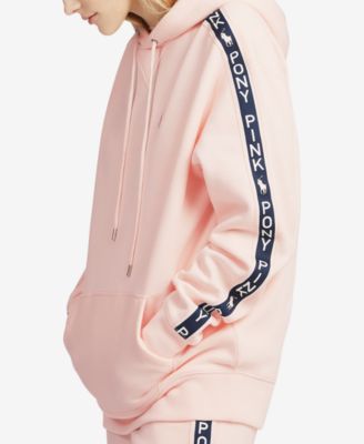 ralph lauren pink pony fleece hoodie