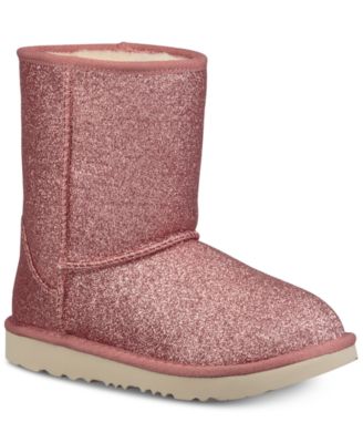 ugg pink glitter boots