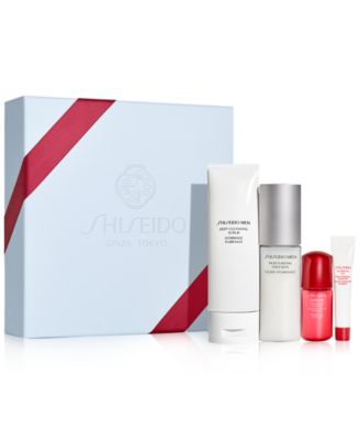shiseido men's skincare essentials set