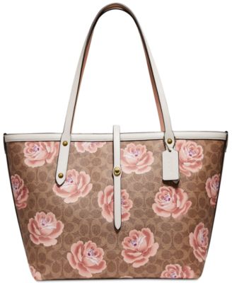 market tote in signature canvas