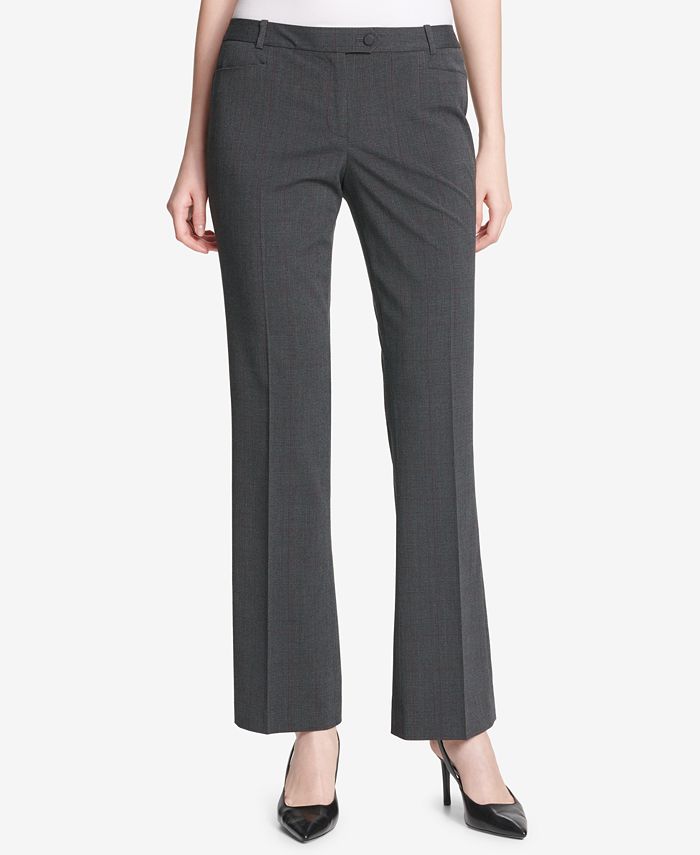 Calvin Klein Modern Fit Trousers & Reviews - Pants & Leggings - Women ...