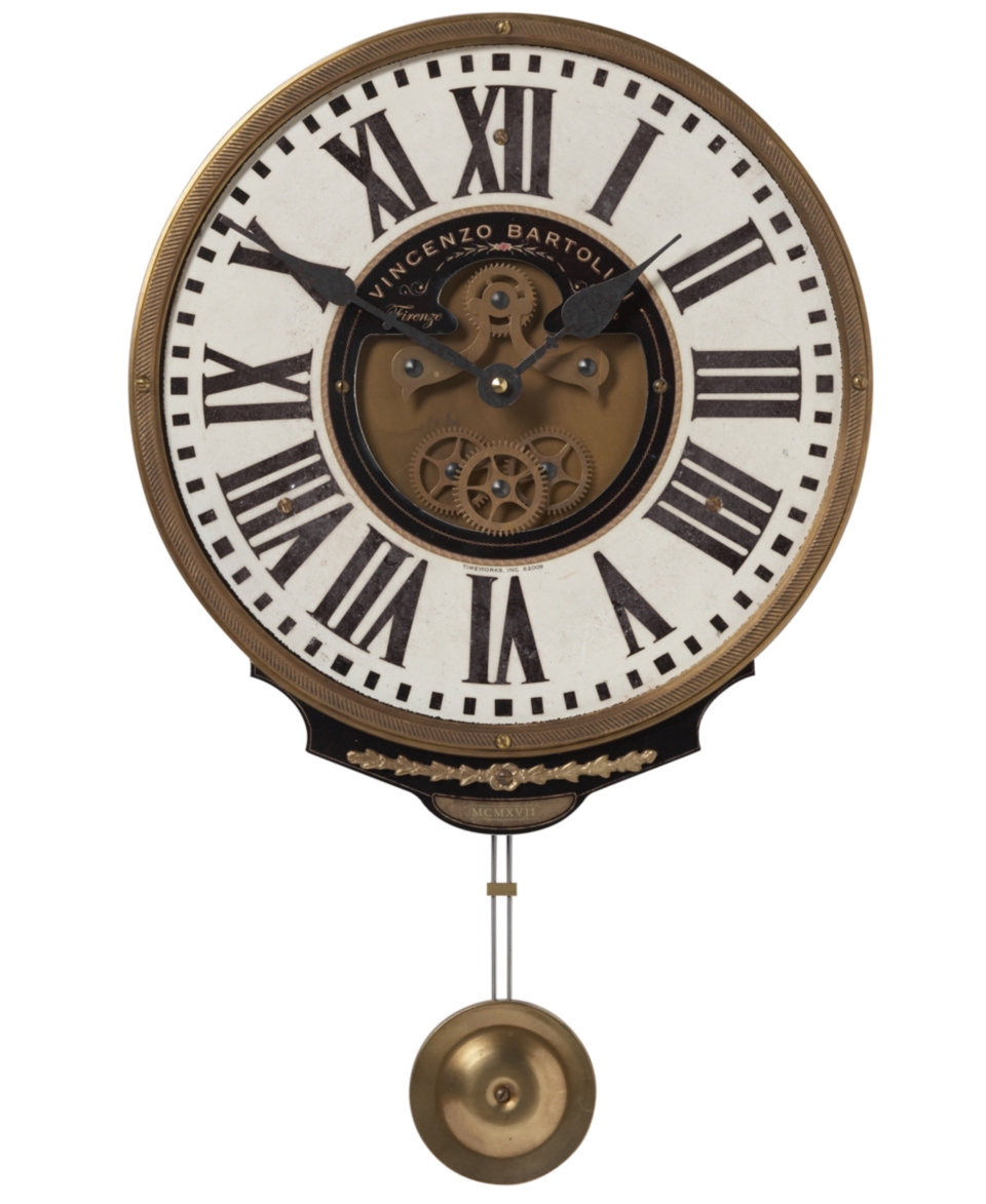 Uttermost Clock, Vincenzo Bartolini Pendulum Wall