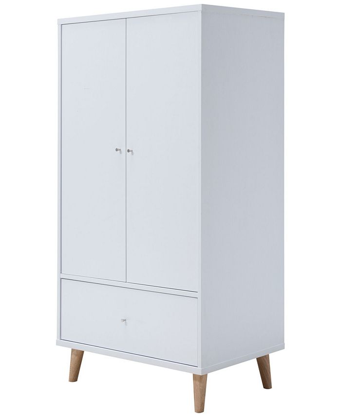 Furniture of America Massenburg III Modern Wardrobe Armoire & Reviews