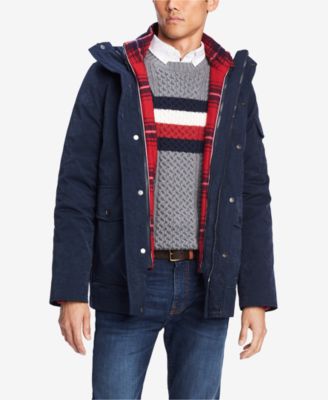 tommy jeans hooded coat