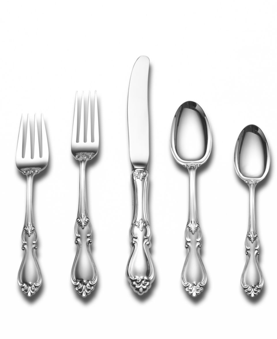 Towle Sterling Silver Flatware, Queen Elizabeth 46 Piece Set