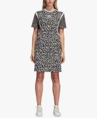 adidas leopard print dress