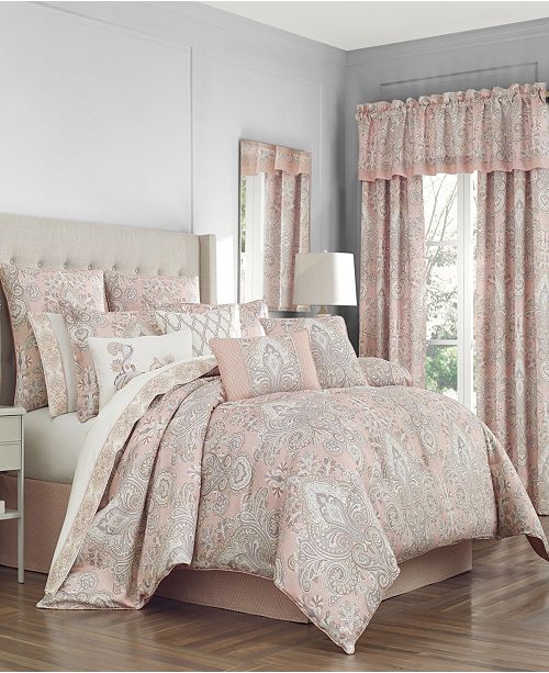 Royal Court Sloane Blush Queen Comforter Set Reviews Comforters Fashion Bed Bath Macy S