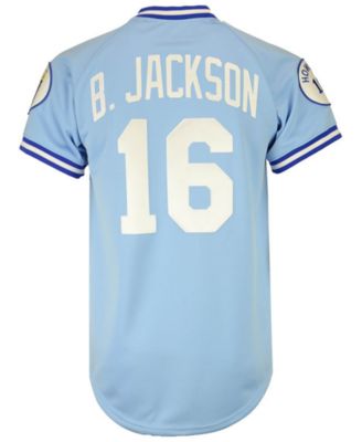 bo jackson baseball jersey mitchell and ness