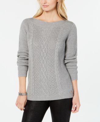macy's cable knit sweater