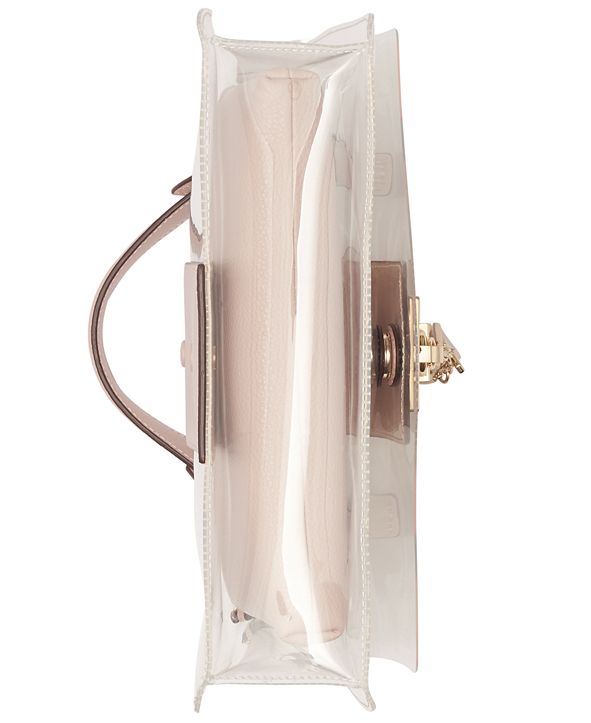 DKNY Elissa Flap Clear Shoulder Bag, Created for Macy's & Reviews