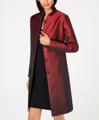 mandarin collar long jacket