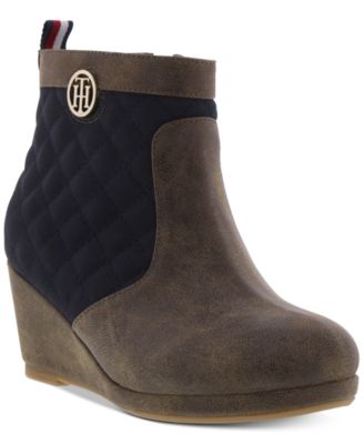 girls wedge booties