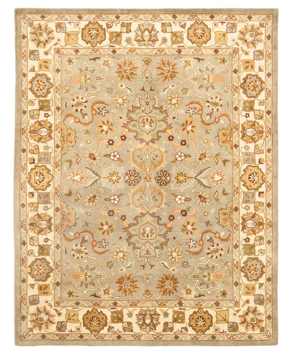 MANUFACTURERS CLOSEOUT Safavieh Area Rug, Heritage HG959A Lt. Green