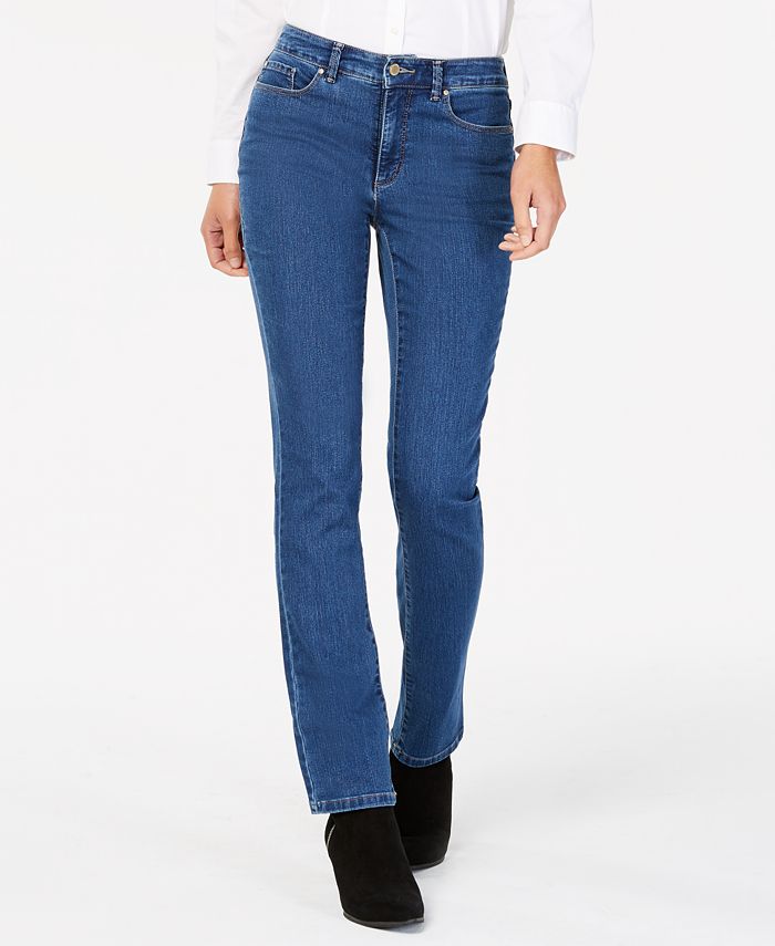 Charter Club Lexington Straight-Leg Jeans, Created for Macy's & Reviews - Jeans - Women - Macy's