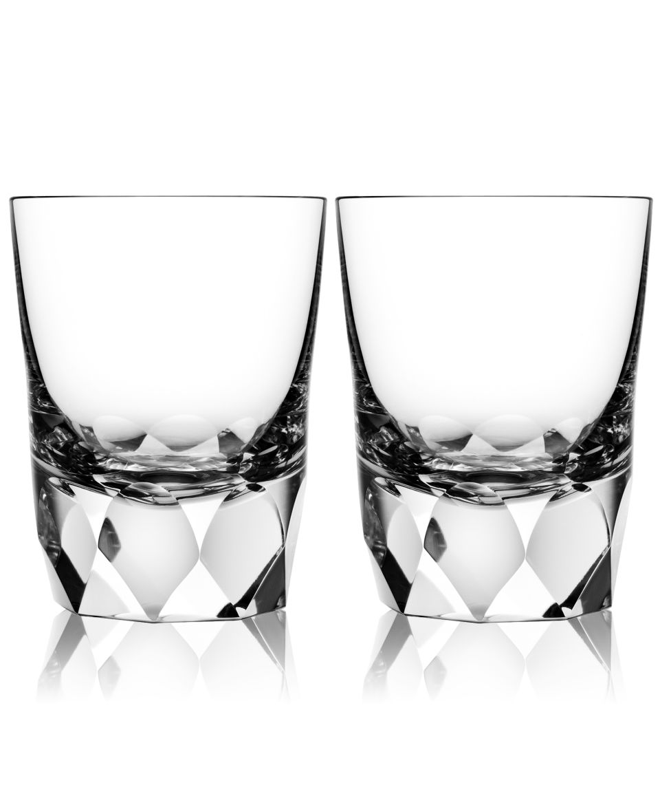 Orrefors Intermezzo Satin Double Old Fashioned Glass   Stemware