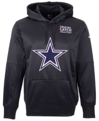 Dallas Cowboys Nike Women's Crucial Catch Performance Pullover Hoodie -  Anthracite