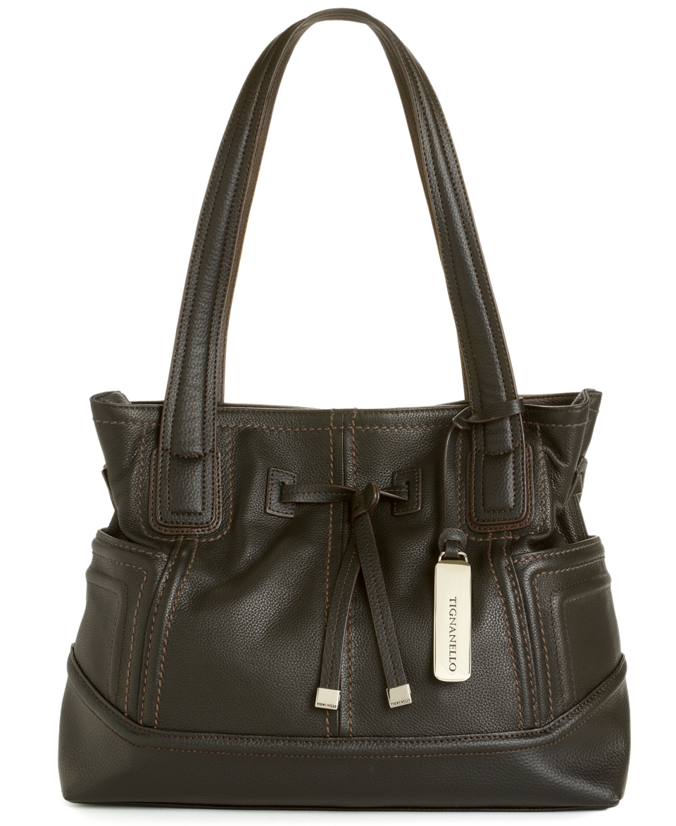 Tignanello Handbag, Exclusive Drawstring Shopper