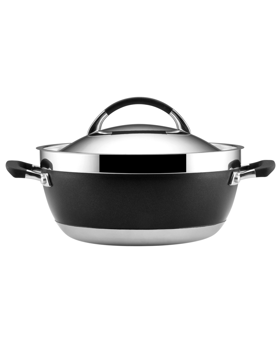 Anolon Ultra Clad Covered Casserole, 5.5 Qt.