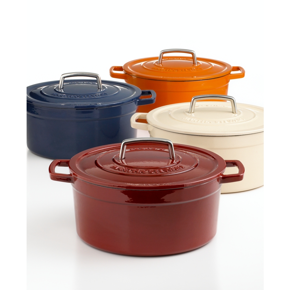   Collection Collectors Enameled Cast Iron Round Casserole, 6 Qt