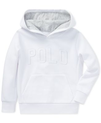 kids polo hoodie