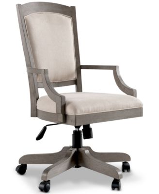 upholstered desk chair